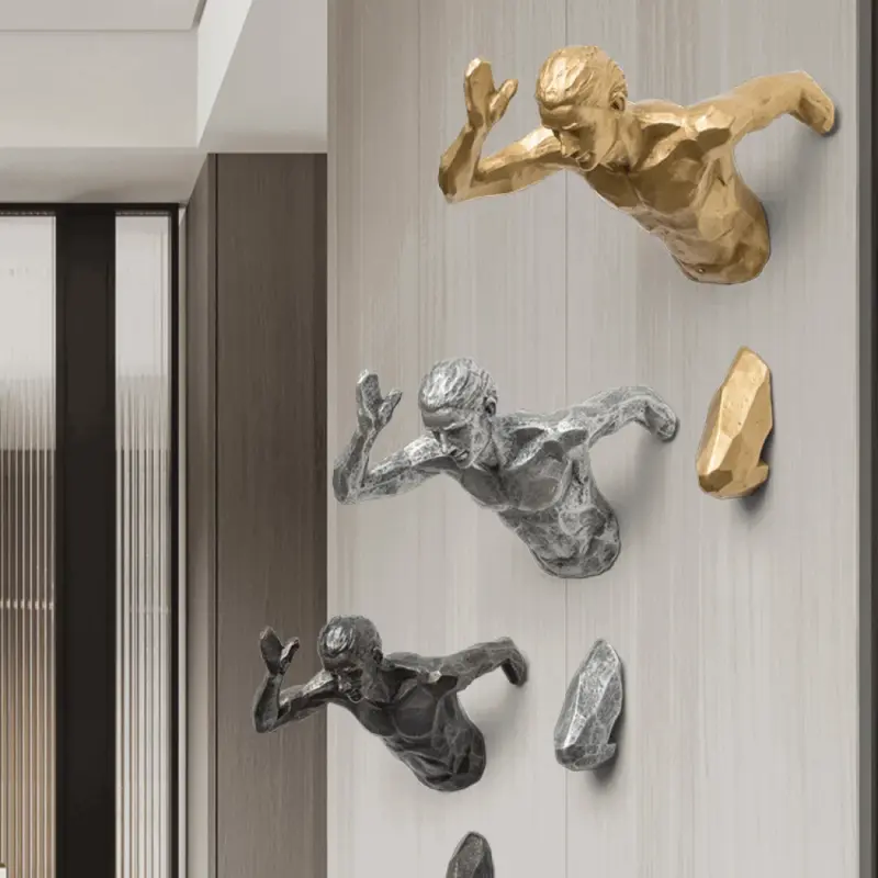 Homeko Running Man Sculpture