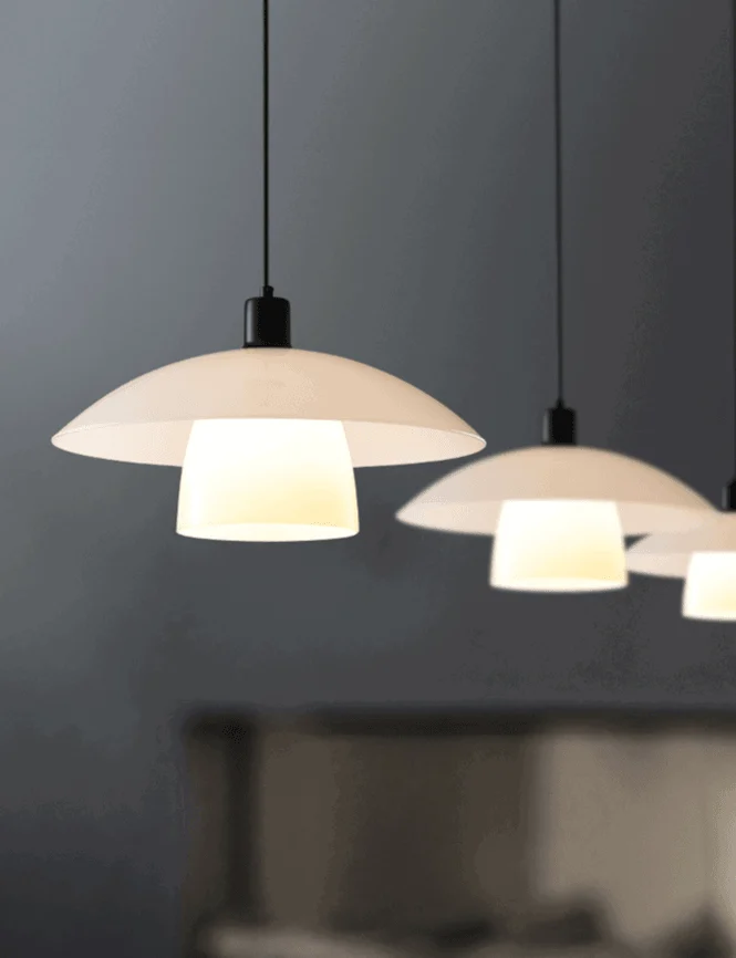 Homeko Saucer Glass Pendant Lamp -