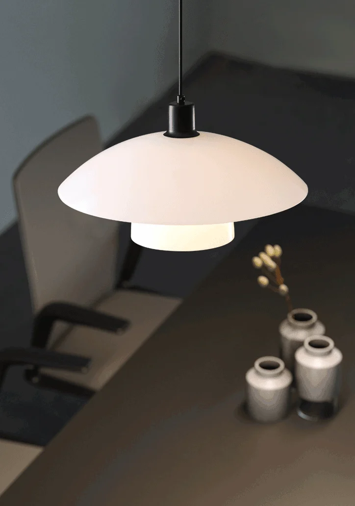 Homeko Saucer Glass Pendant Lamp -