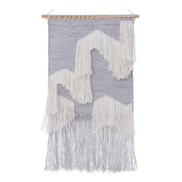 Homeko Scandi Macrame Wall Hanging Tapestry -