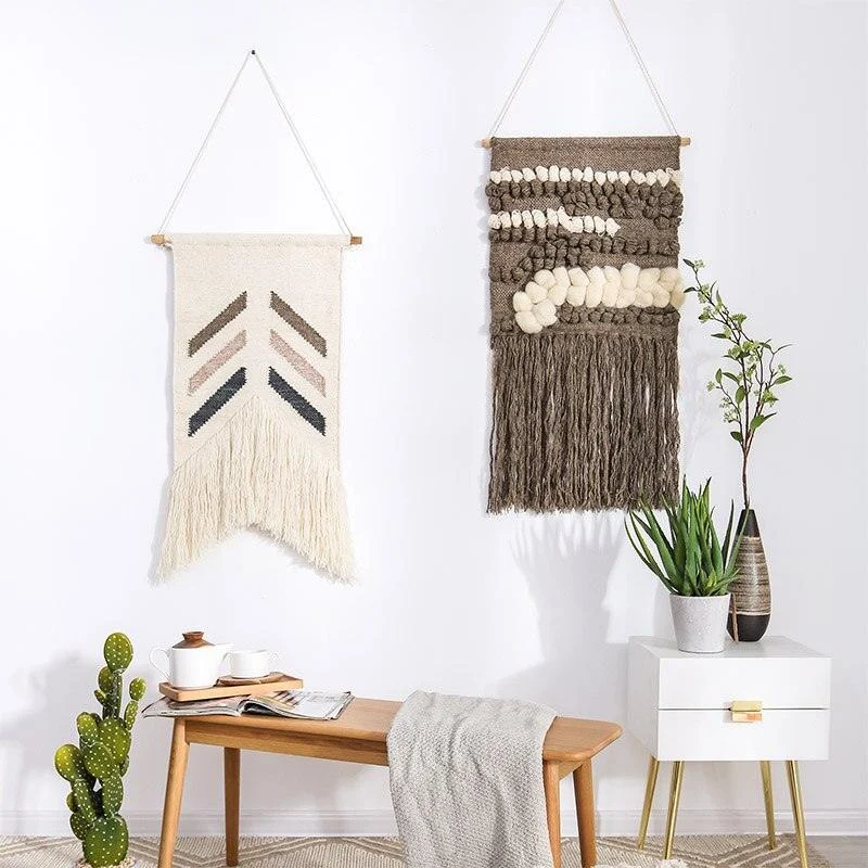 Homeko Scandi Macrame Wall Hanging Tapestry -