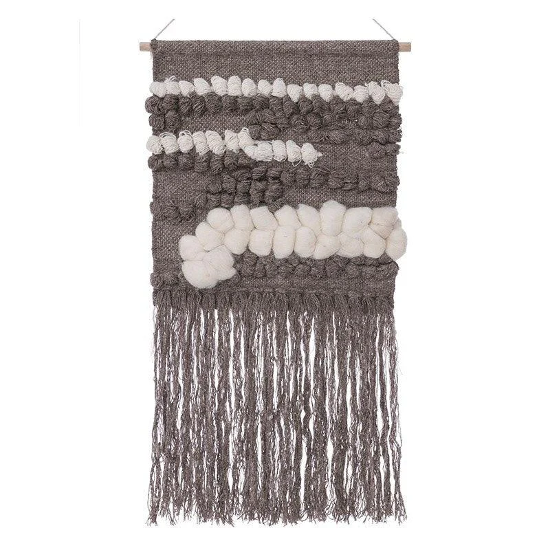 Homeko Scandi Macrame Wall Hanging Tapestry -