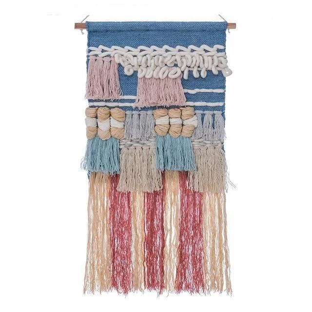 Homeko Scandi Macrame Wall Hanging Tapestry -