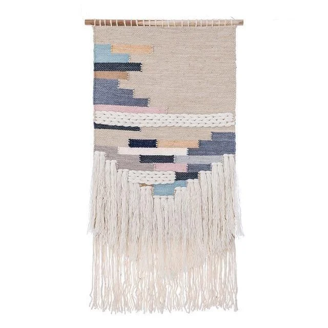 Homeko Scandi Macrame Wall Hanging Tapestry -