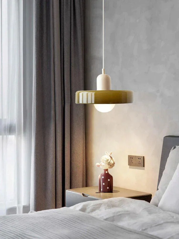 Homeko Scandinavian Glass Pendant Light -