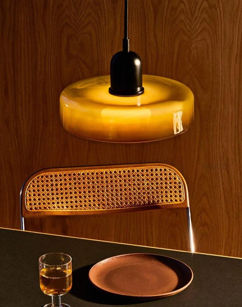 Homeko Scandinavian Glass Pendant Light -