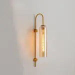Homeko Sconce with Flute Glass Shade Pendent Lamp