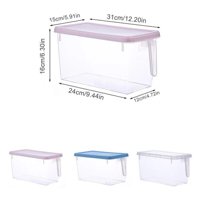 Homeko Sealable Fridge Storage Boxes -