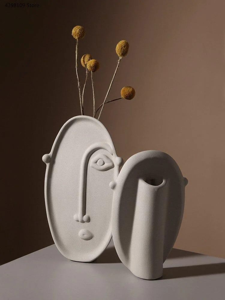 Homeko See You Face Vases -