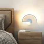 Homeko Semi Circle Metal Wall Light