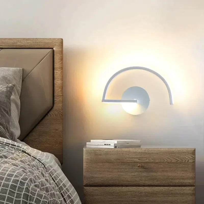 Homeko Semi Circle Metal Wall Light