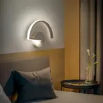 Homeko Semi Circle Metal Wall Light
