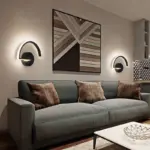 Homeko Semi Circle Metal Wall Light