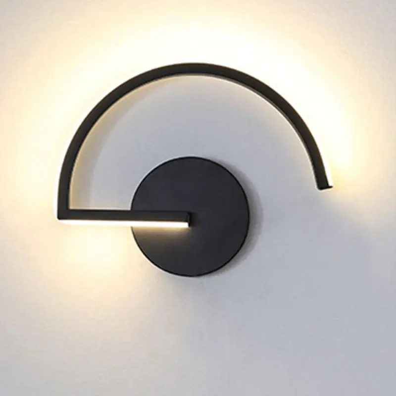 Homeko Semi Circle Metal Wall Light