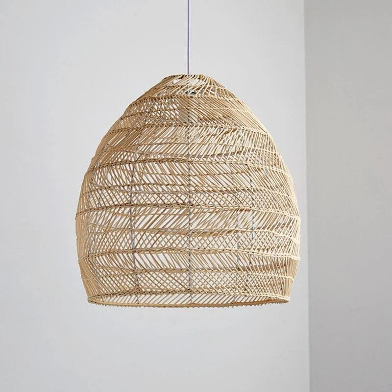 Homeko Serenity Bamboo Shade Pendant Lamp -