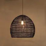 Homeko Serenity Bamboo Shade Pendant Lamp