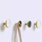Homeko Shell Brass Wall Hooks Decorative