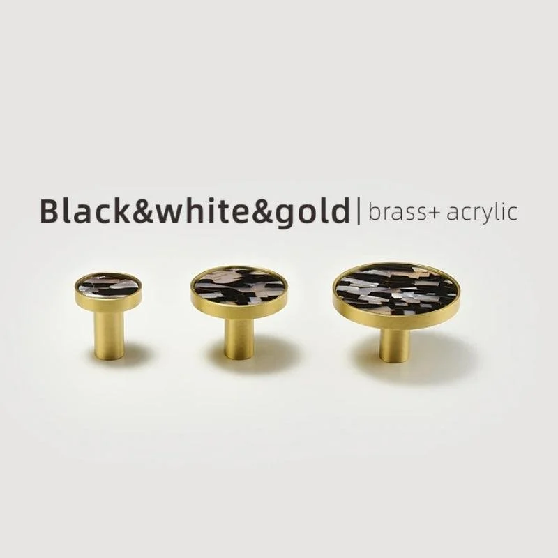 Homeko Shell & Brass Wall Hooks Decorative -