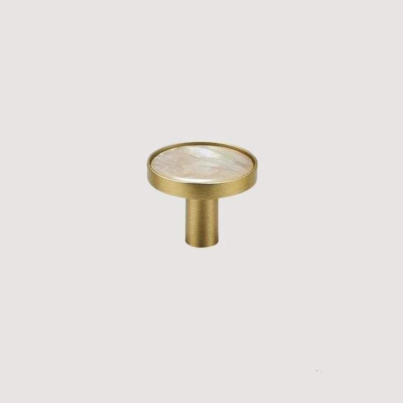 Homeko Shell & Brass Wall Hooks Decorative -