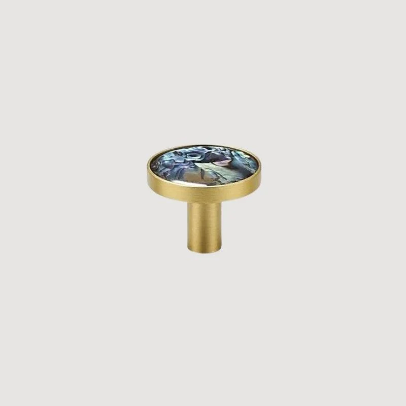 Homeko Shell & Brass Wall Hooks Decorative -
