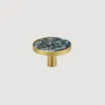 Homeko Shell Brass Wall Hooks Decorative
