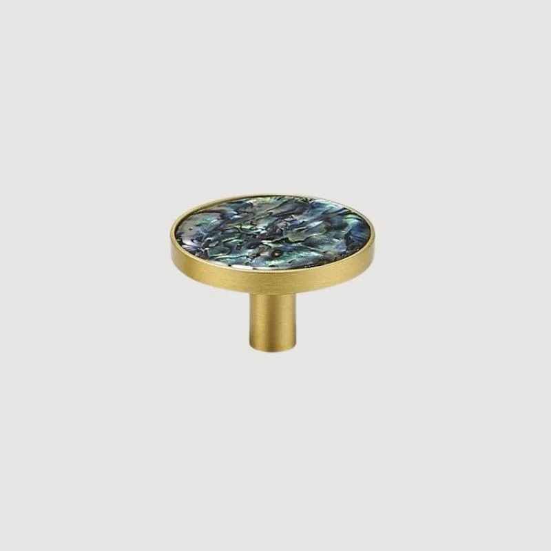 Homeko Shell & Brass Wall Hooks Decorative -
