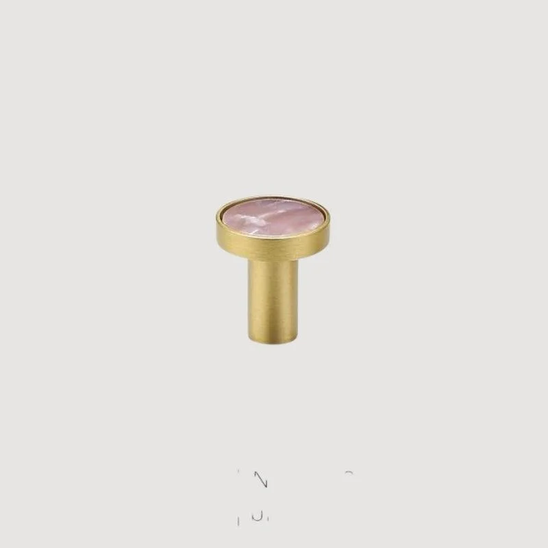Homeko Shell & Brass Wall Hooks Decorative -
