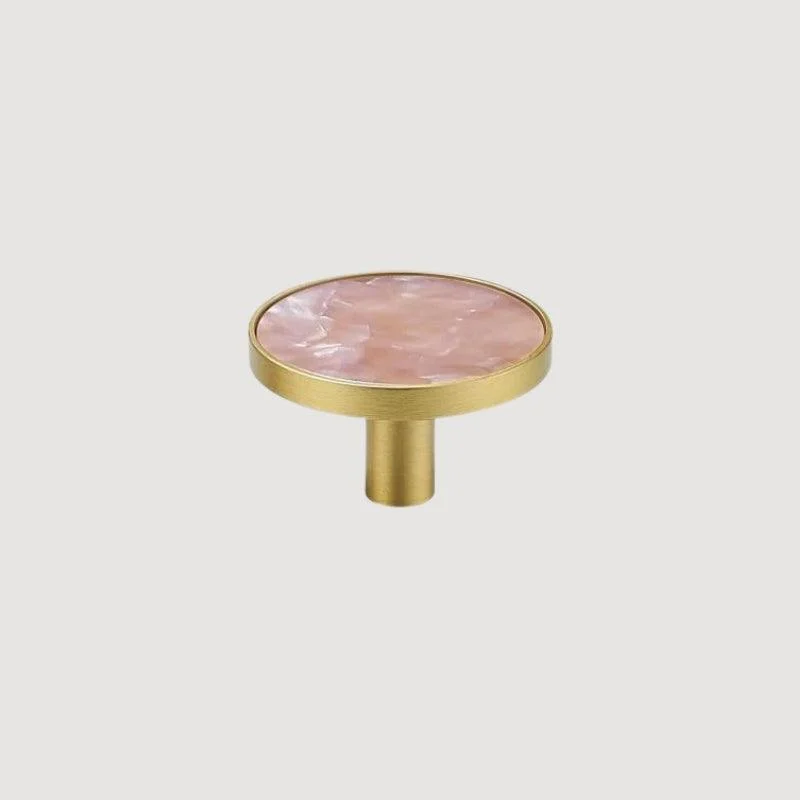 Homeko Shell & Brass Wall Hooks Decorative -