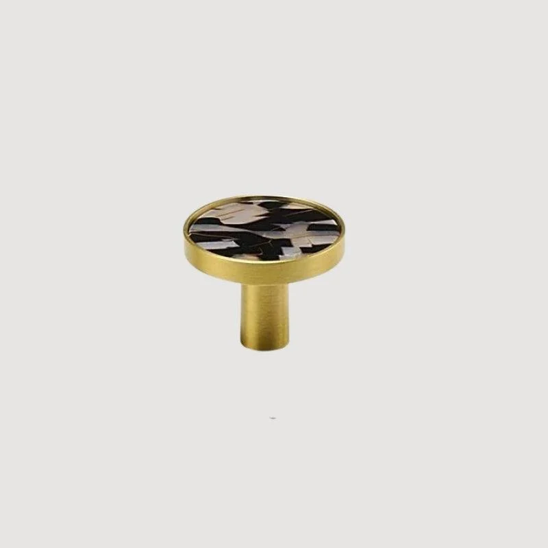 Homeko Shell & Brass Wall Hooks Decorative -
