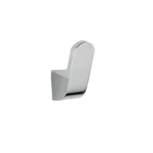 Homeko Silver Chrome Robe Wall Hooks