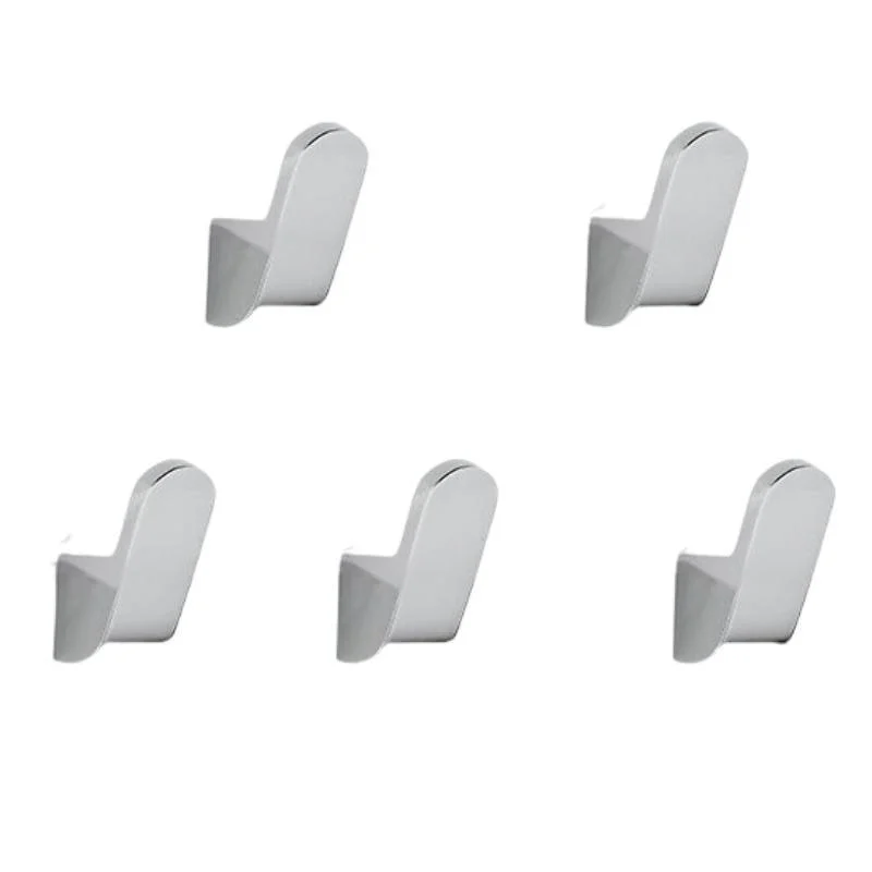 Homeko Silver Chrome Robe Wall Hooks -