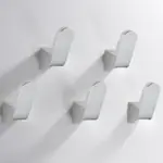 Homeko Silver Chrome Robe Wall Hooks