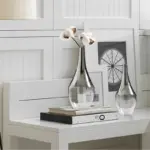 Homeko Silver Gradient Vase