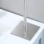 Homeko Silver Standing Bathroom Hand Towel Rack