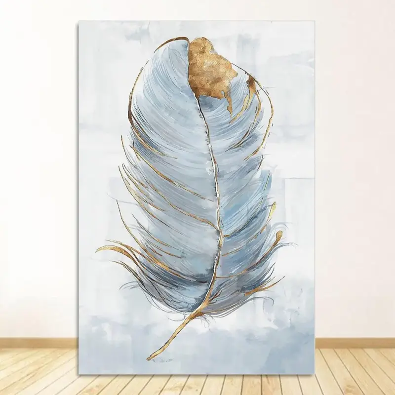 Homeko Skandinaviska Flower Canvas Paintings