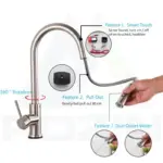 Homeko Smart Touch Kitchen Faucet