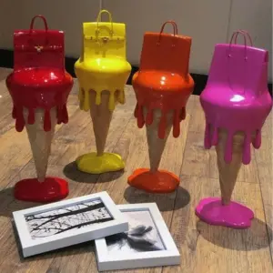 Homeko So Fancy Ice Cream Bag Sculpture