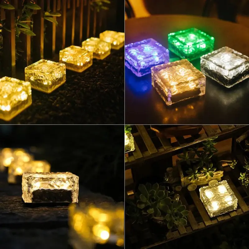 Homeko Solar Ice Cube LED Lights