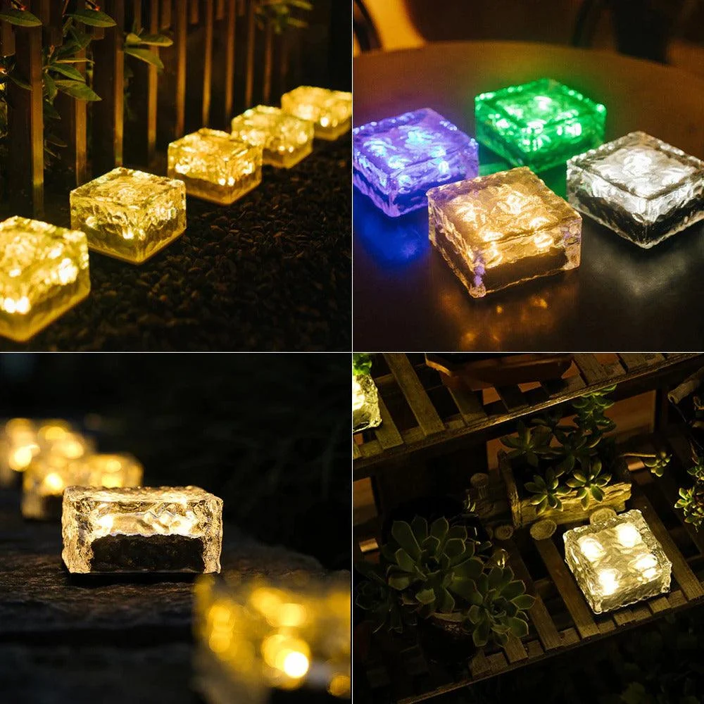 Homeko Solar Ice Cube LED Lights -