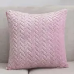 Homeko Solid Velvet Pillow Cover