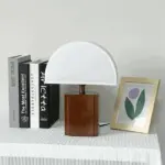 Homeko Solid Wood Fabric Lampshade Table Lamp