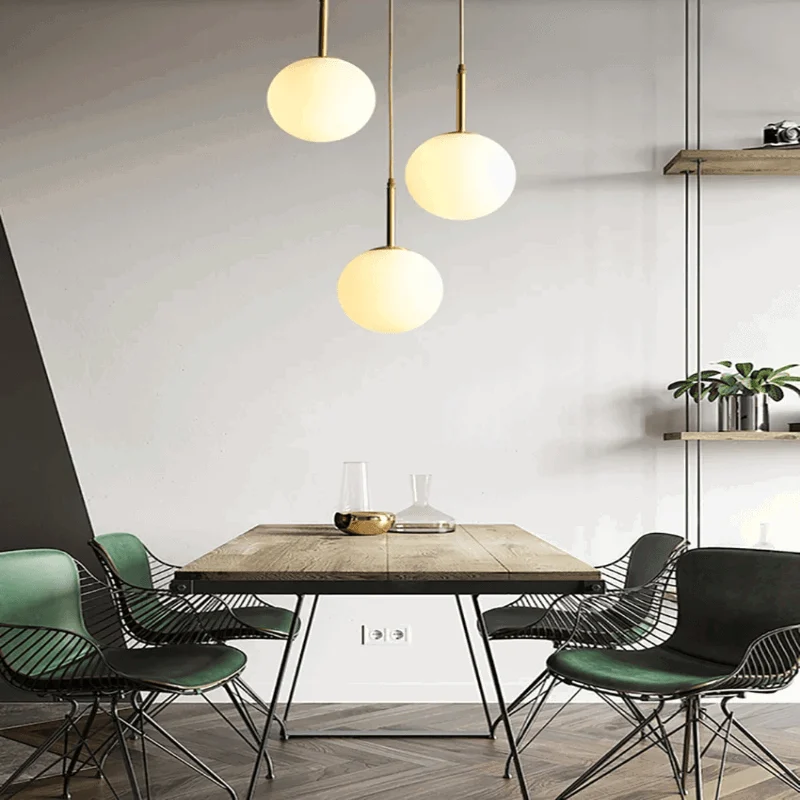 Homeko Sphere Long Stick Pendant Lamp -