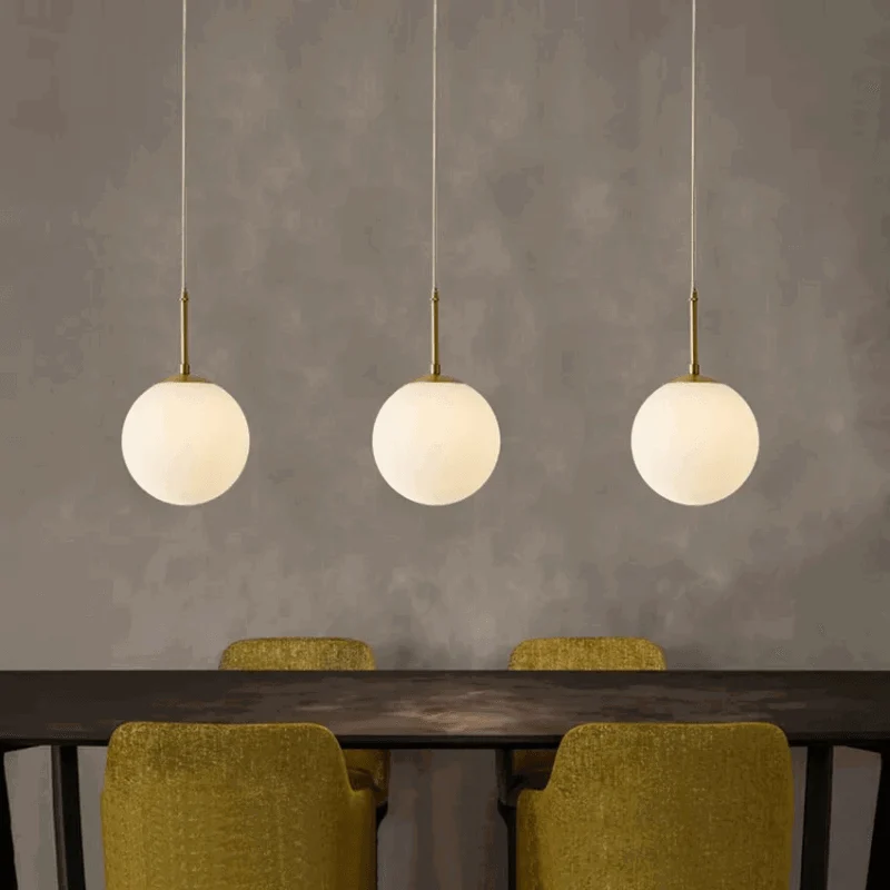 Homeko Sphere Long Stick Pendant Lamp -