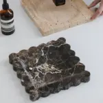 Homeko_Square_Marble_Travertine_Decorative_Tray_-_-4281327 Homeko Square Marble Travertine Decorative Tray