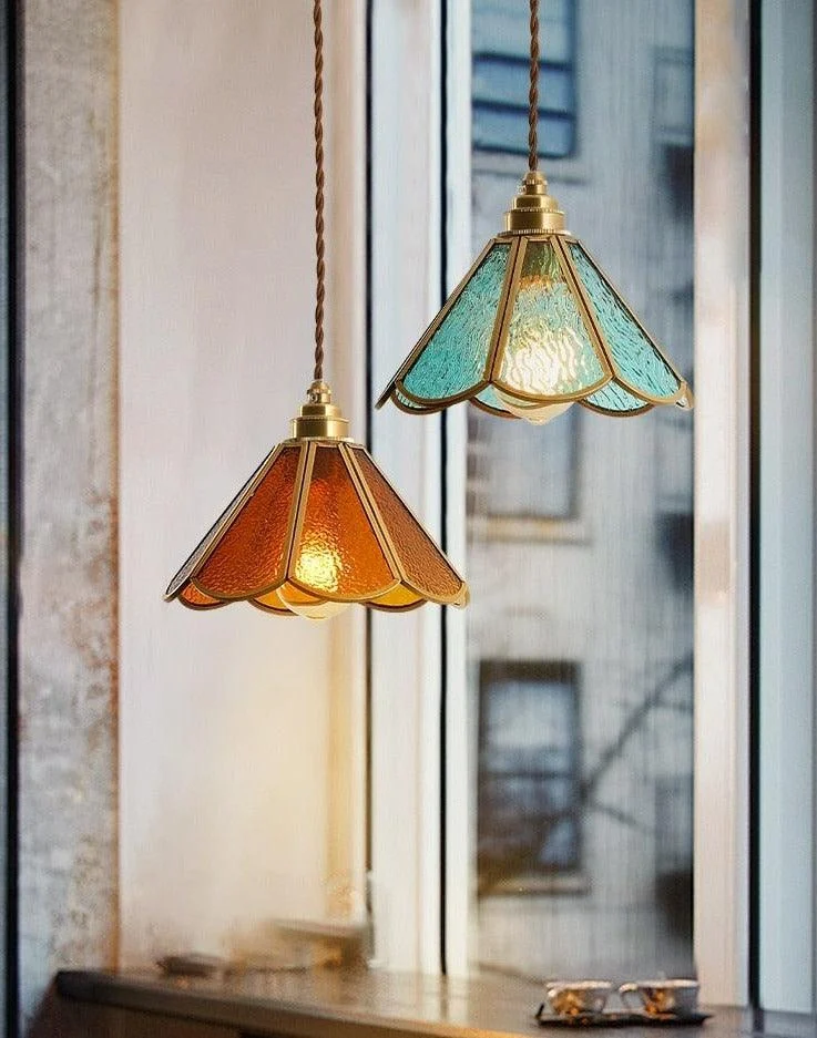 Homeko Stained Glass Pendant Lights -