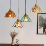 Homeko Stained Glass Pendant Lights