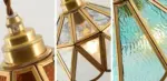 Homeko Stained Glass Pendant Lights