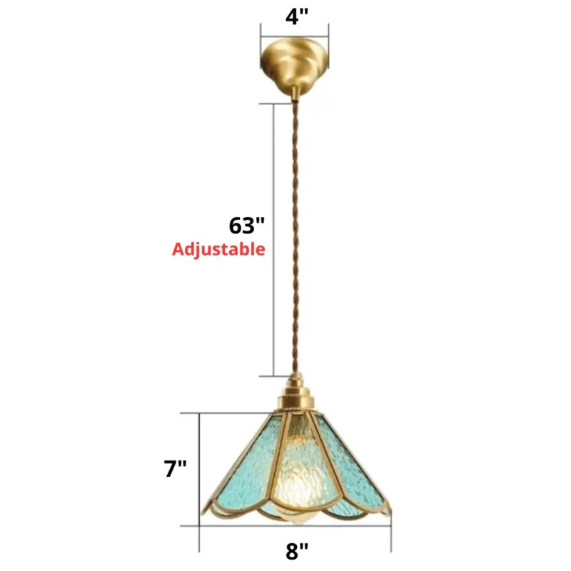 Homeko Stained Glass Pendant Lights