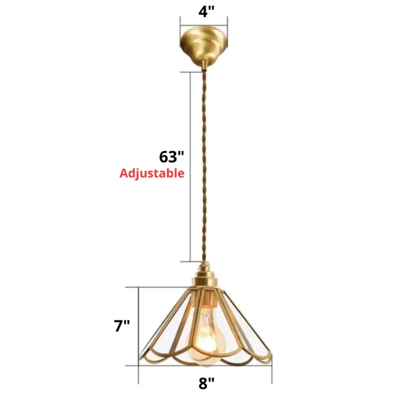 Homeko Stained Glass Pendant Lights