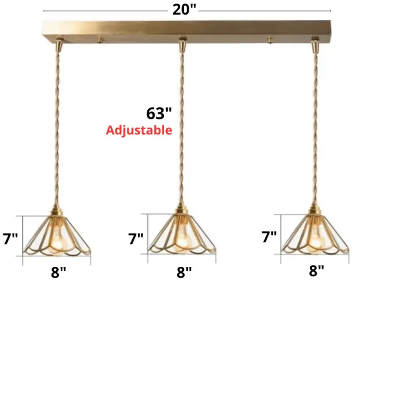 Homeko Stained Glass Pendant Lights